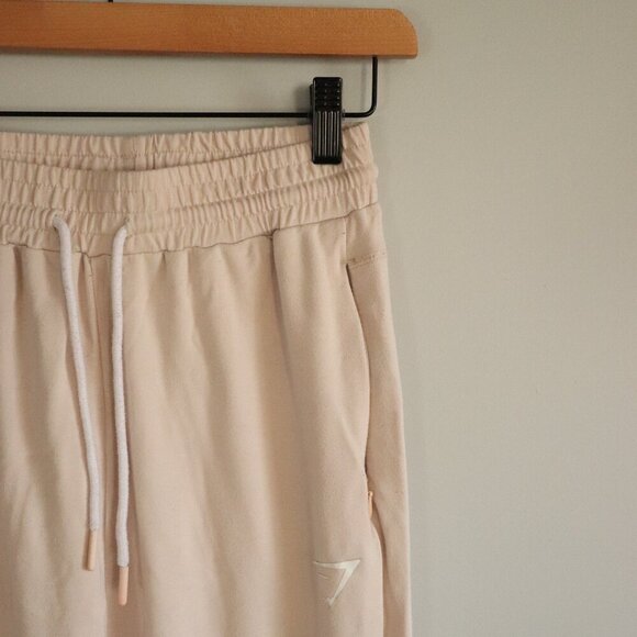 Gymshark Women's Small Blush Pink Lounge Stretch Sweatpant Pocket Joggers - Picture 4 of 8